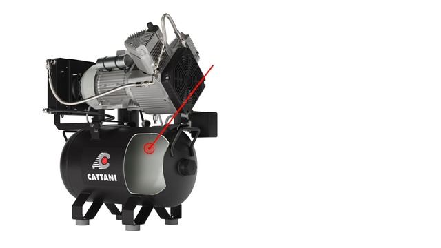 Efficiency Delivered to Dual-Coated Cattani Dental Compressor Tank смотреть онлайн