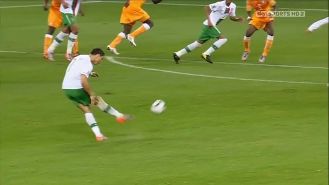 Удар Cristiano Ronaldo