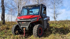 Видео обзор новинки, мотовездеход AODES WORKCROSS 1000 HVAC