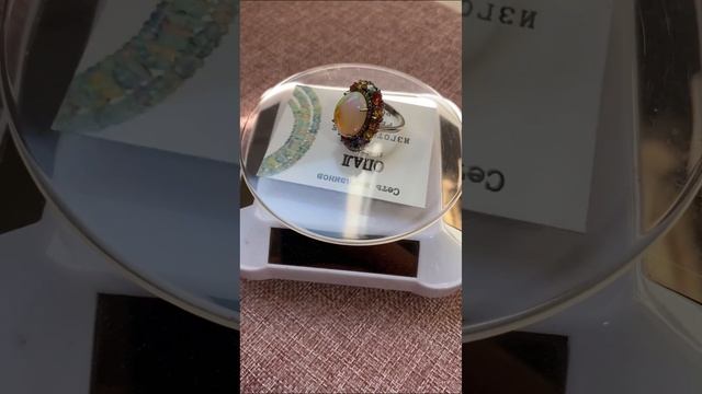 Браслет рубин,кольцо опал,пусеты чароит 32)