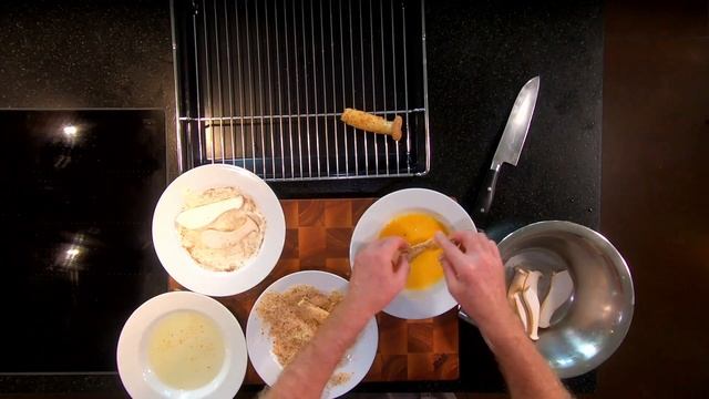 Paniertes im Backofen & selbstgemachte Pommes 🥔 | Unbeschwert am Herd смотреть онлайн