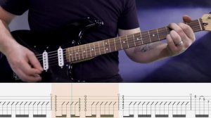 Как играть на гитаре Comfortably Numb - Pink Floyd с табулатурами