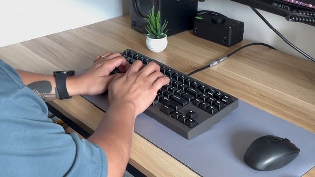 Aria TKL w/ Lubed and Filmed Vintage Cherry MX Black (Sound Test) смотреть онлайн