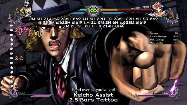 ASBR V2.1 Speedwagon Combo Guide #2