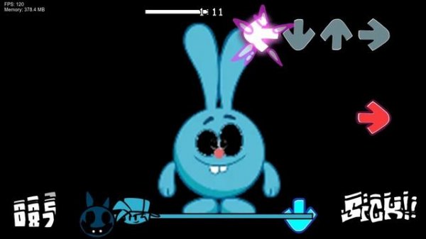 ФНФ КРОШ МОНОХРОМ ПЕСНЯ ИЗ МОЕГО МОДА ПРО СМЕШАРИКОВ