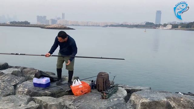 Daiwa sensor surf rods(5meters) | unboxing and field testing at Sufouh beach Dubai смотреть онлайн
