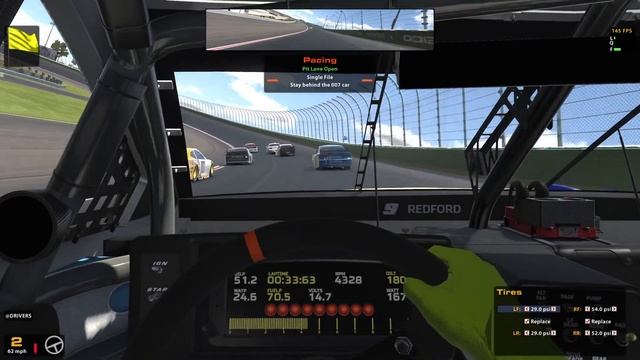 NASCAR GEN 6 at New Atlanta - iRacing смотреть онлайн