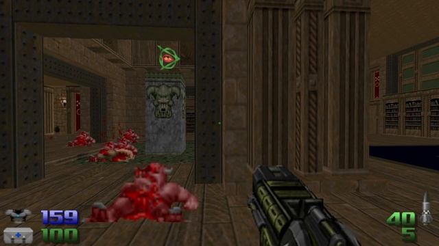 Hellbound + The Space Pirate for Doom 2 - Map 26: Forbidden Archives смотреть онлайн