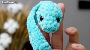 Амигуруми: схема Змейка | Игрушки вязаные крючком