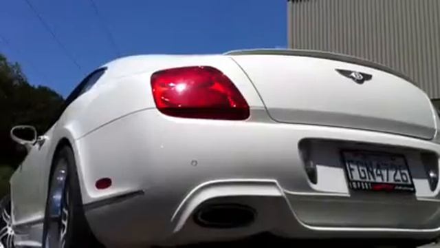 Exhaust for Bentley Continental by Stebro Tan Auto Parts .MOV смотреть онлайн