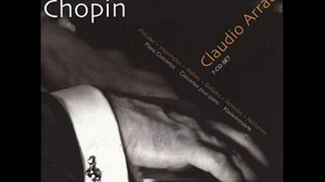 Claudio Arrau Chopin Prelude Op. 28 No. 22 смотреть онлайн