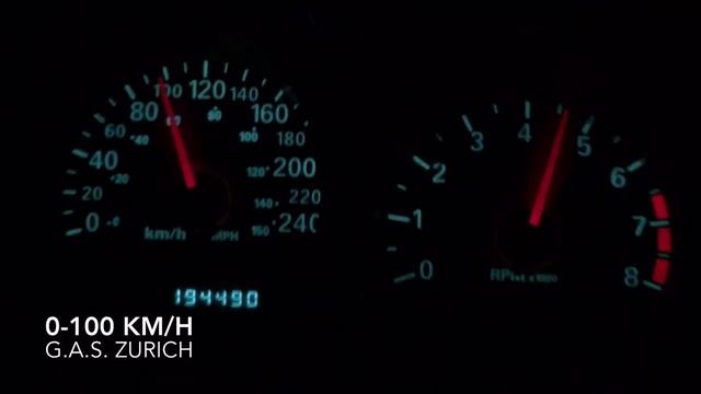 Chrysler PT Cruiser 2.0 0-100 Km/h Acceleration