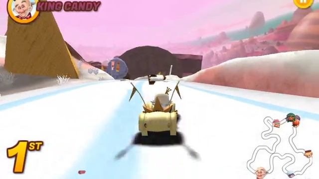 Sugar Rush Speedway | King Candy On The Sugar Rush Track