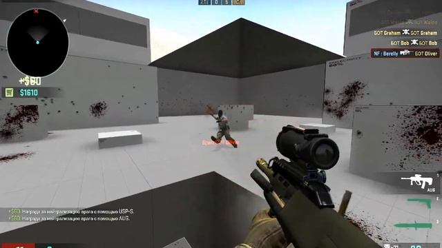 Играю на тренировочной карте | CS:GO смотреть онлайн