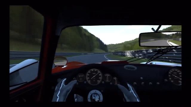 Alfa Romeo GIULIA TZ2 '65 - Nordschleife - cockpit cam (Gran Turismo 5) смотреть онлайн