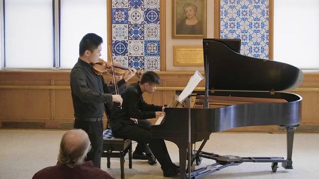 2020.02.02, Dietrich, Schumann, Brahms, F. A. E. Sonata, II & III, Jiayang Jin (14) & Bangjun Xia смотреть онлайн