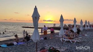 Адлер 2024 Пляж Чайка / Отмечаем приезд