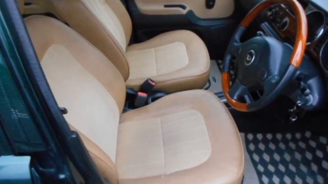 ダイハツ　L700S ミラジーノ・ブリティッシュグリーンジーノ・カスタム２　MINI風ストライプ　ローダウン　後期型　DAIHATSU MIRA GINO British Green Custom смотреть онлайн