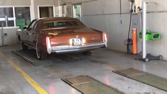 1978 Cadillac Eldorado Biarritz brakes and suspension test смотреть онлайн