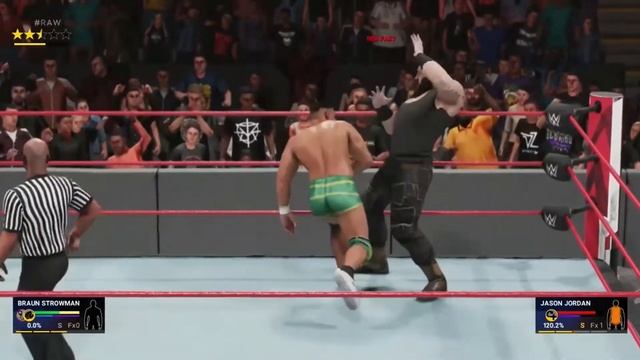 Braun Strowman vs Jason Jordan: July 1 Raw 4 смотреть онлайн