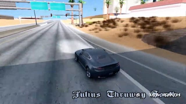 GTA San Andreas - Aston Martin V12 Vantage _REVIEW смотреть онлайн