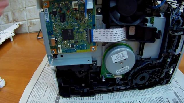 Xerox Phaser 6000B/6010.Ремонт. Восклицательный знак, один из вариантов его возникновения.. смотреть онлайн