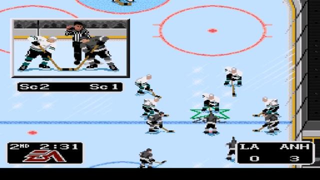 NHL '94 "Game of the Night" Kings vs Ducks "The Freeway Face Off" смотреть онлайн