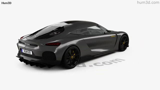 Koenigsegg Gemera 2023 3D model by 3DModels.org смотреть онлайн