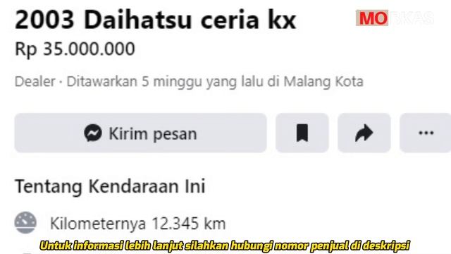 DIJUAL !!! DAIHATSU CERIA MURAH MULAI 20 JUTA NEGO || JUAL MOBIL BEKAS смотреть онлайн