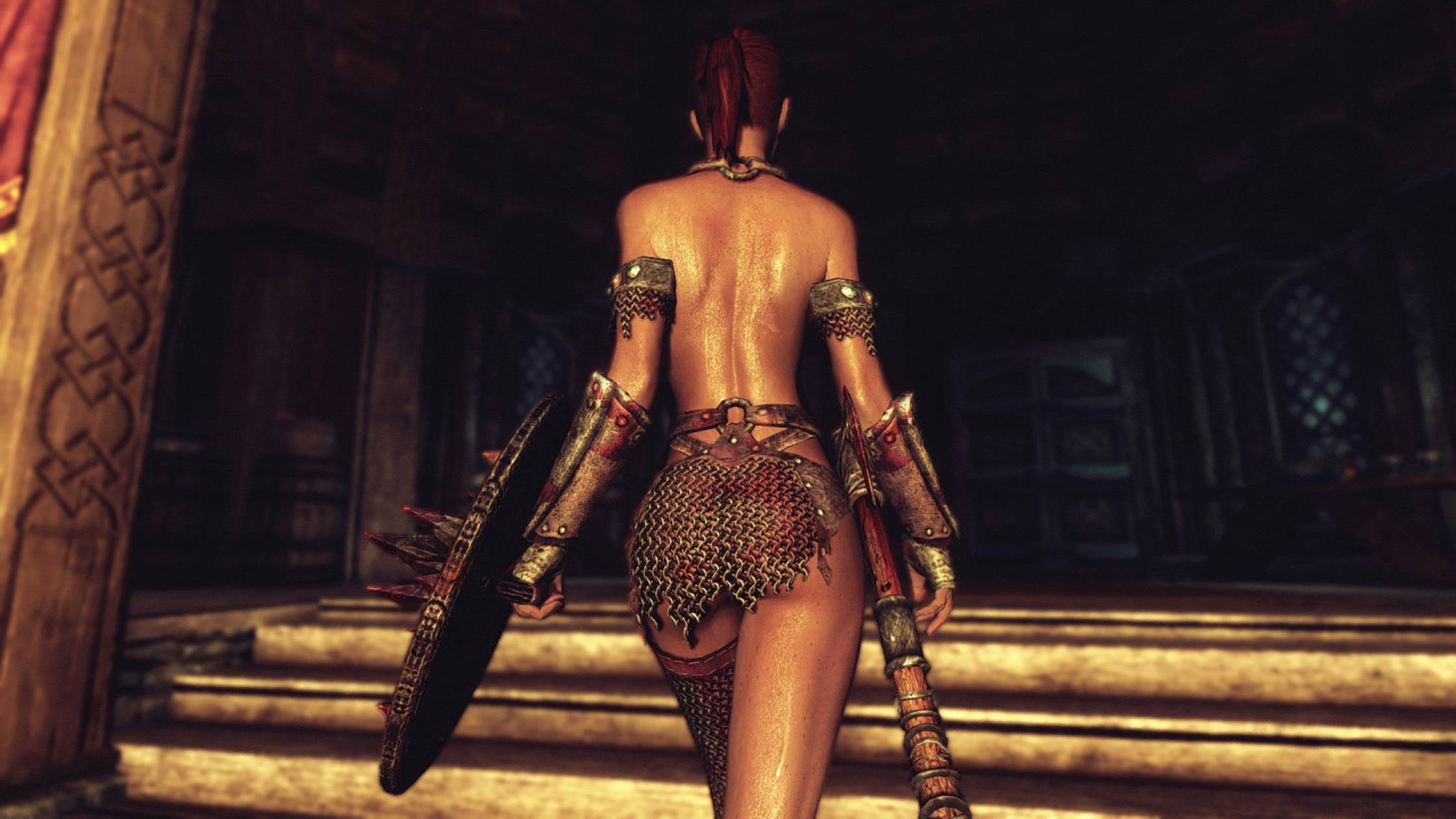 Прохождение TES Skyrim SLMP-GR #117 Вечерняя пещера смотреть онлайн