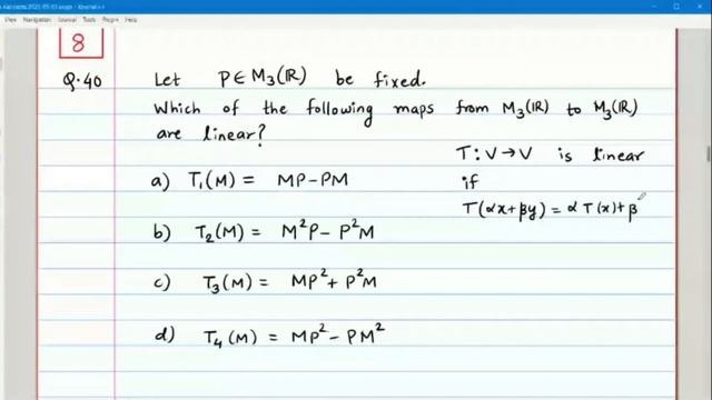 LINEAR ALGEBRA смотреть онлайн