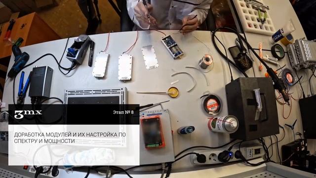 Сборка автоматического комплекса по борьбе с FPV дронами «Сания» на заводе в России смотреть онлайн