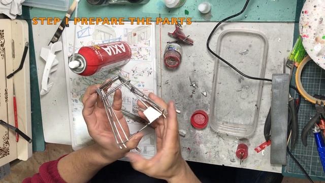 Building MFH 1/12 Aston Martin DBR1 1959 LM Winner : Step 1 Complete смотреть онлайн