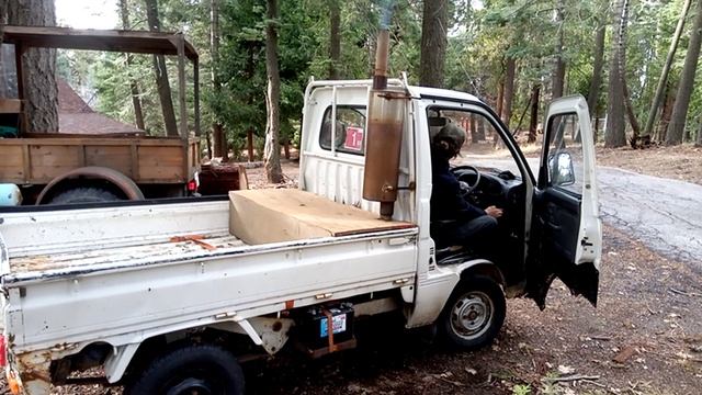 Diesel Hijet cold start смотреть онлайн