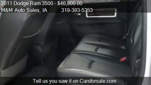 2011 Dodge Ram 3500 MEGA CAB 160.5'' LARAMIE LO - for sale i смотреть онлайн