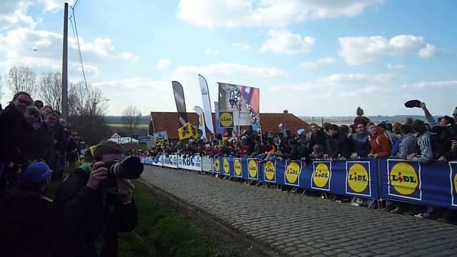 Tour of Flanders 2015 - Kristoff & Terpstra on Paterberg смотреть онлайн
