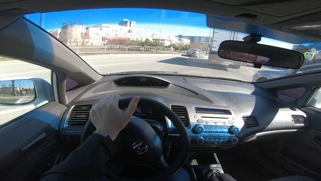 2008 Honda Civic 1.8L POV TEST DRIVE смотреть онлайн