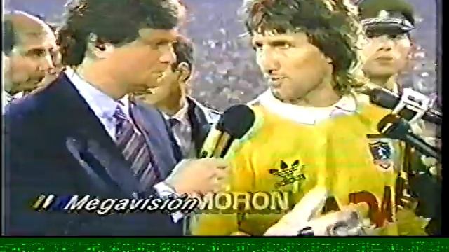 Entrevista a Moron, finalizado colo-colo Boca 1991 смотреть онлайн