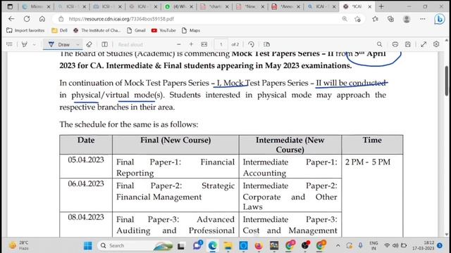 Breaking News | ICAI Biggest Announcement | CA Exam May/June 2023 Exams | please Don't Skip 🫡 смотреть онлайн