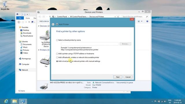 Installing Printers Via Ports in Windows 8 смотреть онлайн