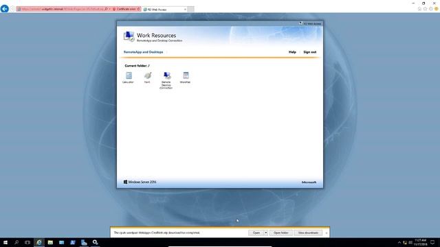 How to edit a remote Desktop Services Collection in Windows Server 2016 смотреть онлайн