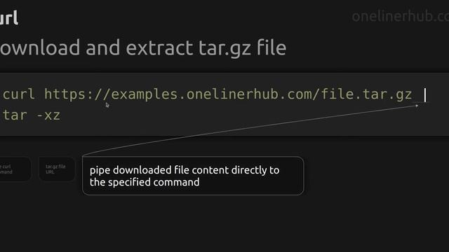 Download and extract tar.gz file #curl смотреть онлайн