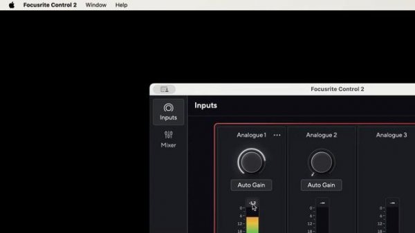 Lets Check Out THe Accessibility of the Focusrite Control 2 app for the 4th Gen Scarlett