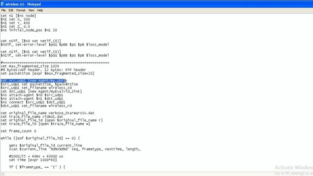 Tutorial:20 - Multimedia (MPEG-4) Simulation in NS-2 смотреть онлайн
