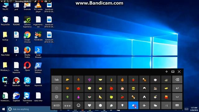 How to Get Emoji On Windows 10 On Screen Keyboard смотреть онлайн