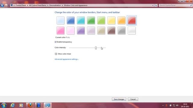 Change the color of your windows borders,Start menu, and Taskbar in Windows 7 смотреть онлайн