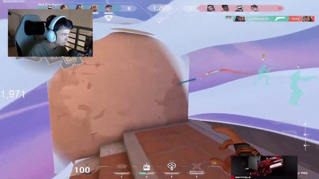 Sen Zekken POV W/TenZ VALORANT (29/17/2) RADIANT RAZE GAMEPLAY смотреть онлайн