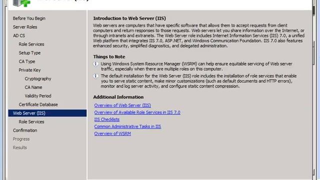 AD CS certificate in Server 2008 смотреть онлайн