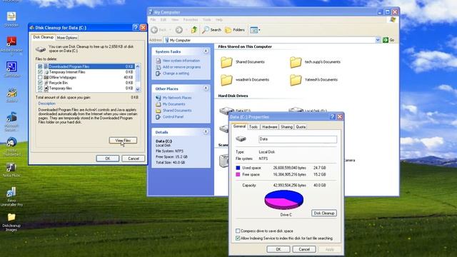 How to Use Disk Cleanup In Windows XP .avi смотреть онлайн