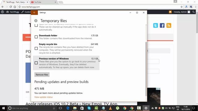 How To Delete Previous Version of Windows 10 | Remove old windows files смотреть онлайн